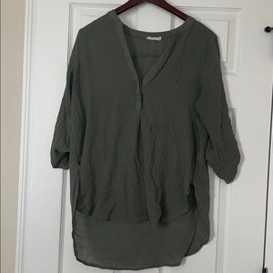 V-neck tunic